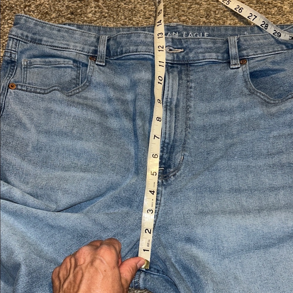 American Eagle Outfitters Blue Women's mom  Jeans size 18 Regular - Picture 9 of 10